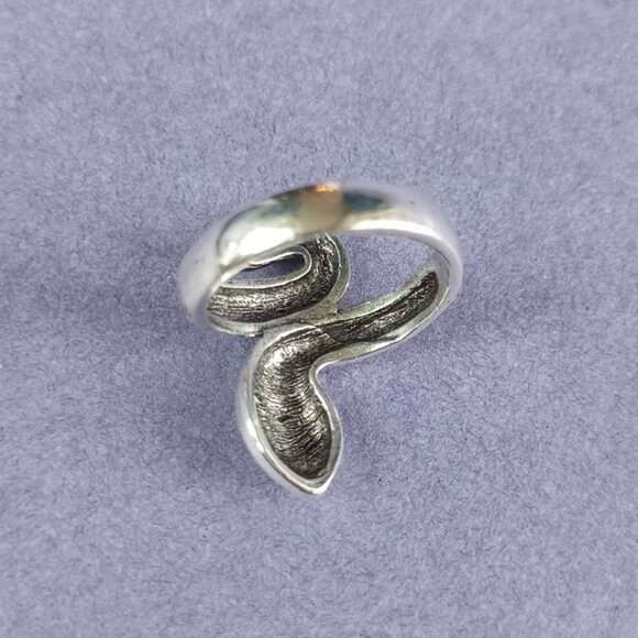 🐍 Snake Heavy Metal Gothic Biker Ring – Unisex SIZE 10 - Picture 6 of 6